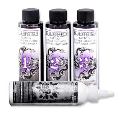 Kabuki Graywash 3 Stage Shading System with White