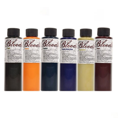 Bloodline Tattoo Ink Dirty Rack - 6 Color Set
