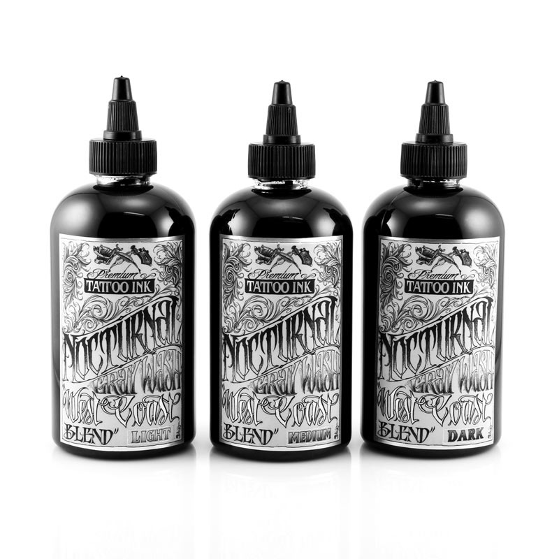 Nocturnal Tattoo Ink 3 Bottle Set Nocturnal Tattoo Ink 3 Bottle Set