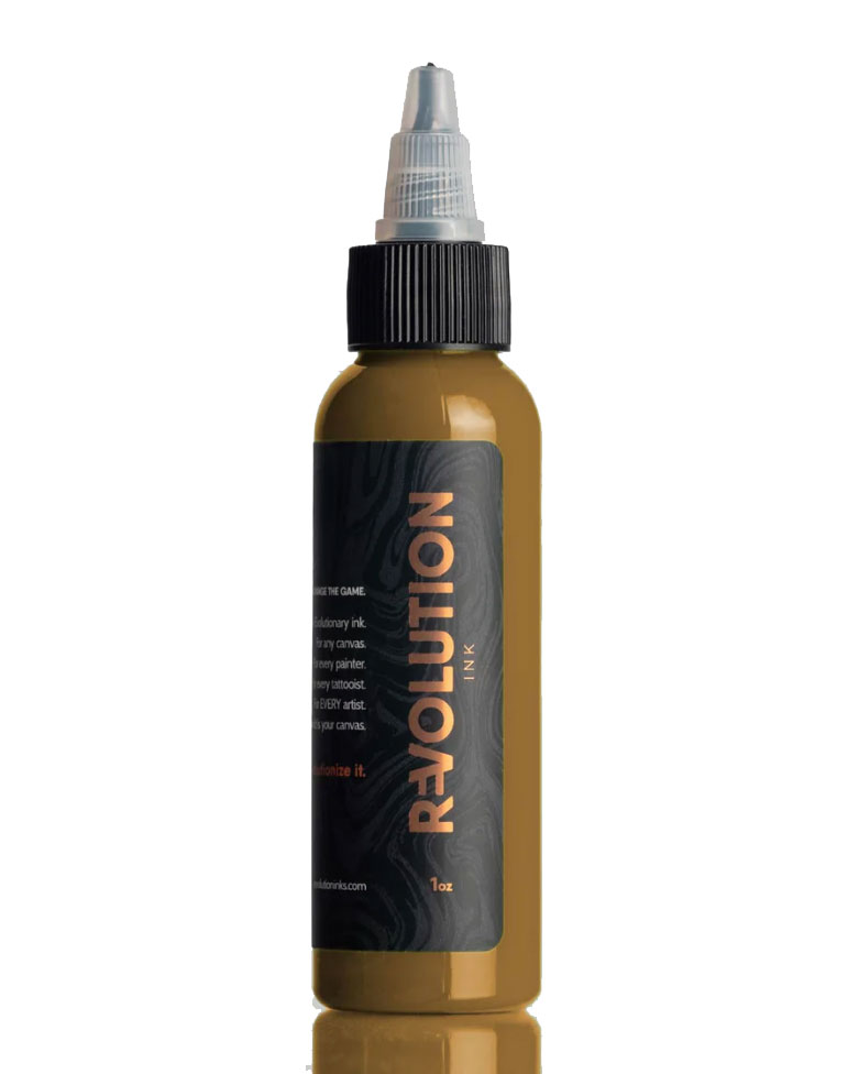Revolution Tattoo Ink Yellow Ochre Revolution Tattoo Ink Yellow Ochre