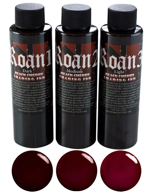 Roan - Bloodwash Shading Ink - 3 Bottles