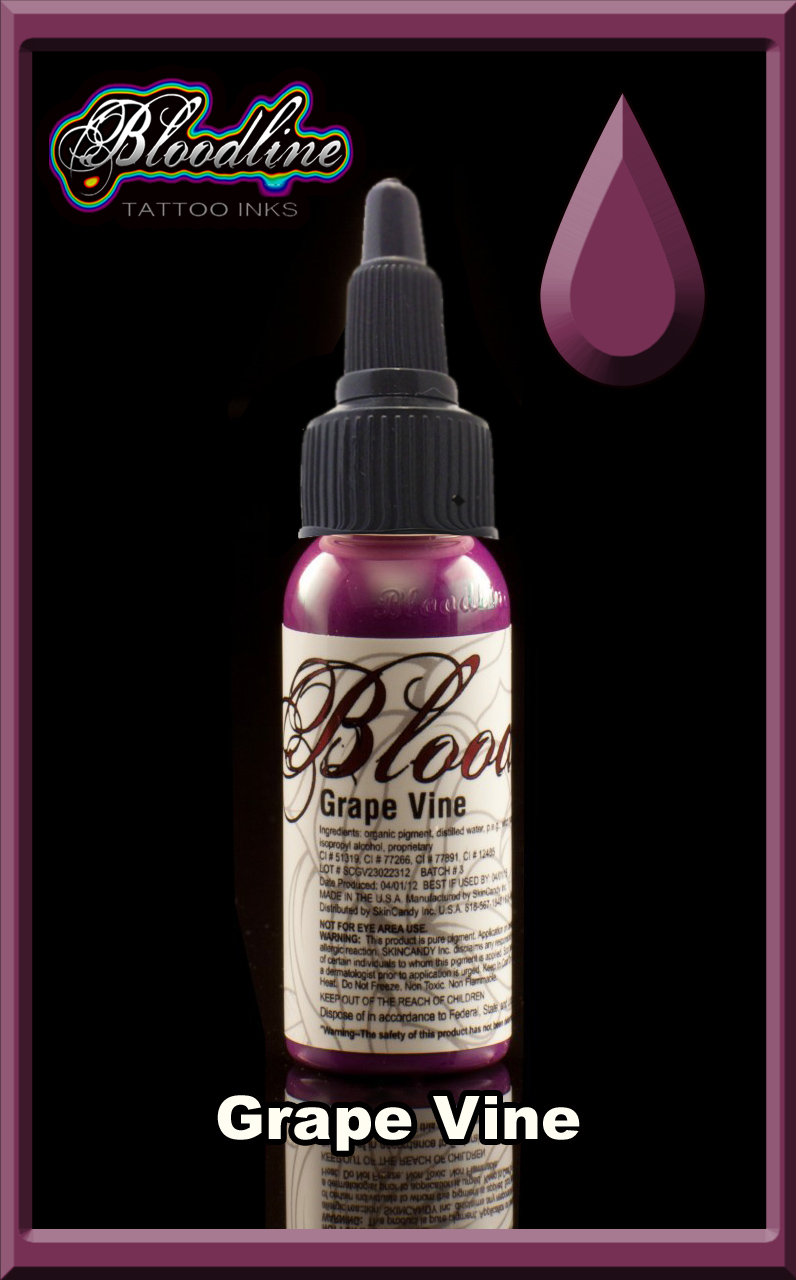 Bloodline Tattoo Ink Grape Vine