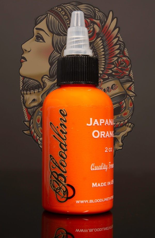 Bloodline Tattoo Ink Japanese Orange Bloodline Tattoo Ink Japanese Orange