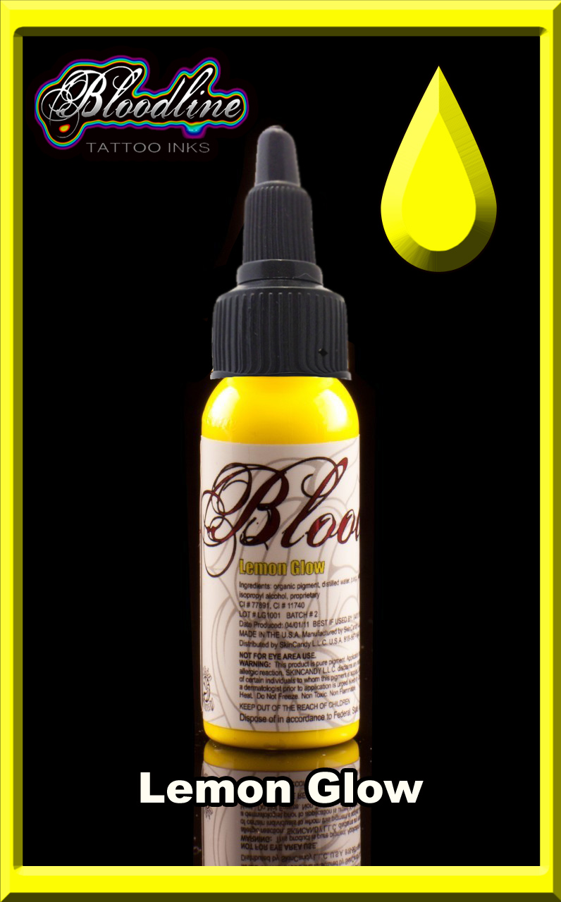 Bloodline Tattoo Ink Lemon Glow Pastel Bloodline Tattoo Ink Lemon Glow Pastel