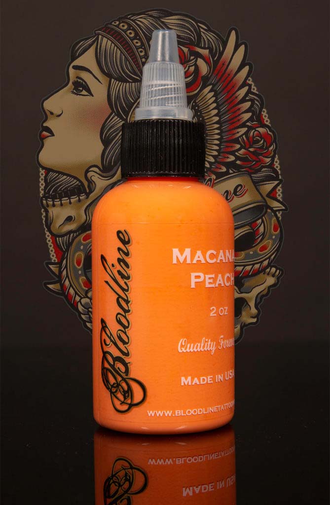 Bloodline Tattoo Ink Macanau Peach Pastel Bloodline Tattoo Ink Macanau Peach Pastel