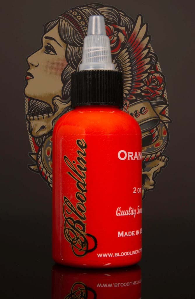 Bloodline Tattoo Ink Orange Bloodline Tattoo Ink Orange