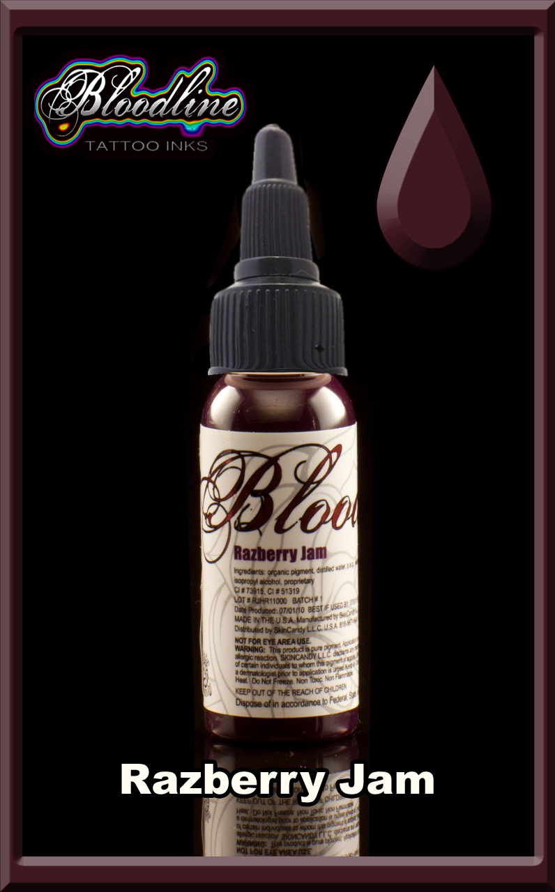 Bloodline Tattoo Ink Razberry Jam