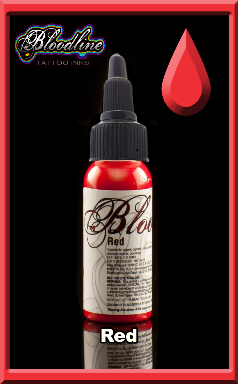 Bloodline Tattoo Ink Red