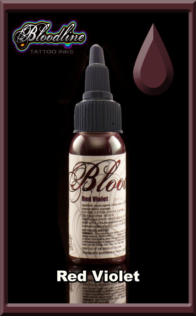 Bloodline Tattoo Ink Red Violet