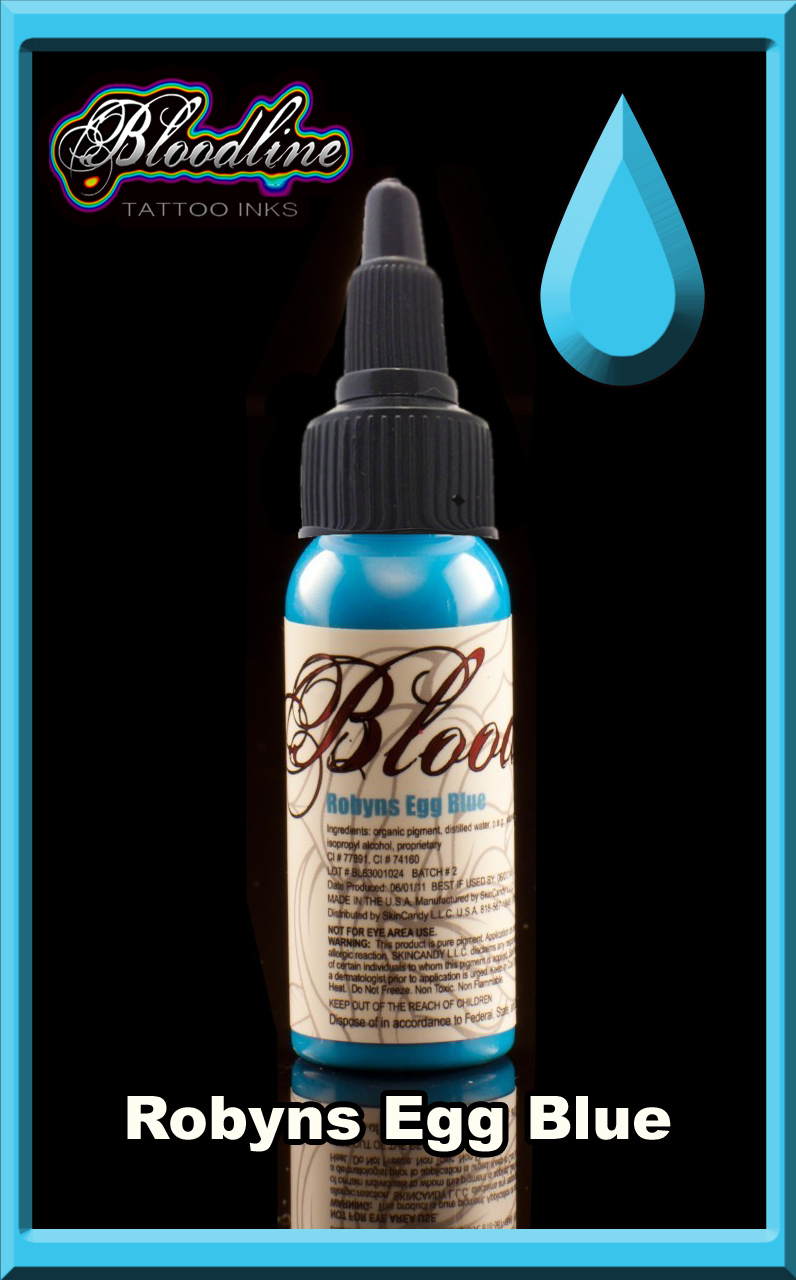 Bloodline Tattoo Ink Robyn's Egg Blue