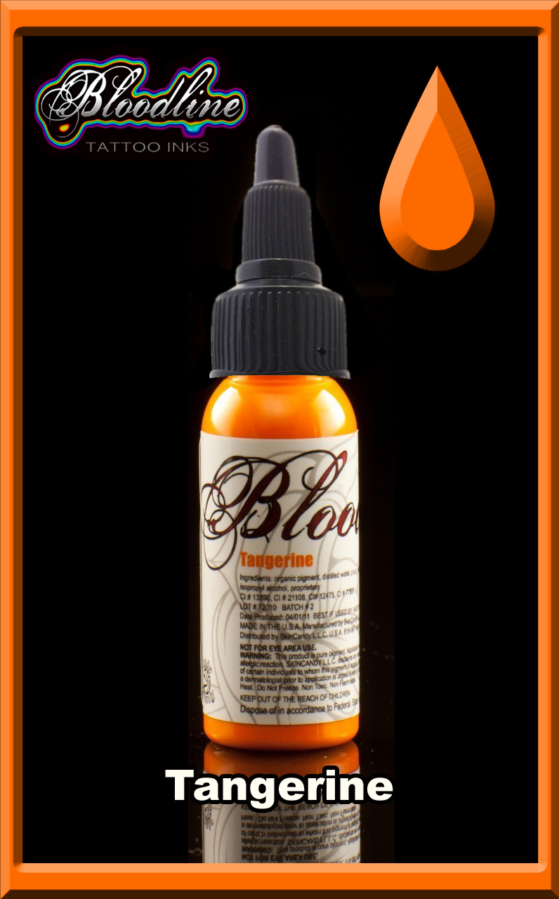 Bloodline Tattoo Ink Tangerine Bloodline Tattoo Ink Tangerine