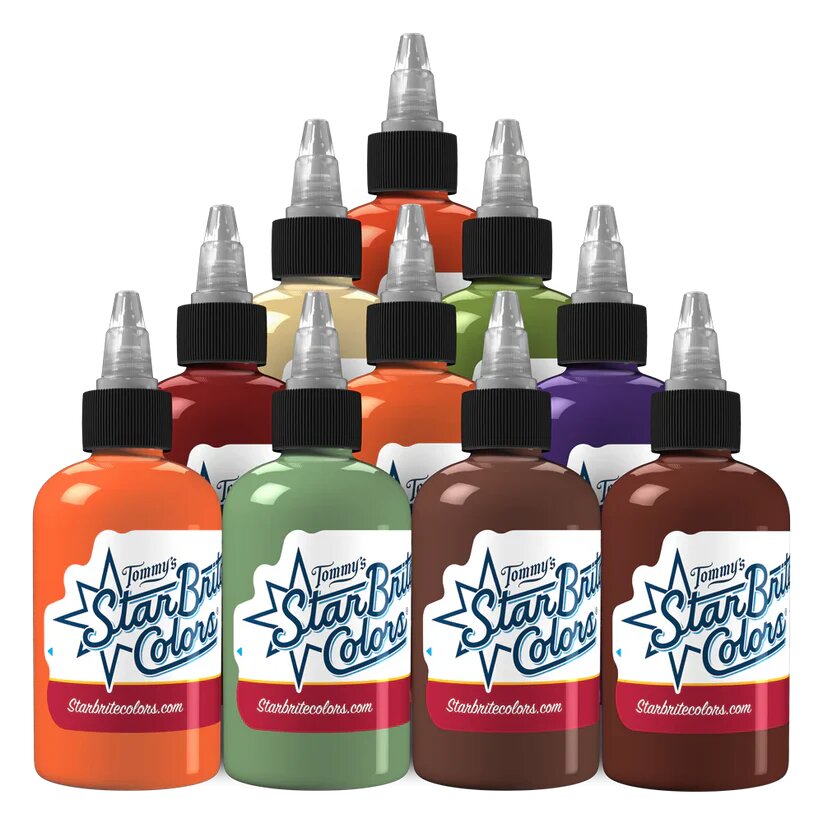 StarBrite Tattoo Ink Payne Portrait Set