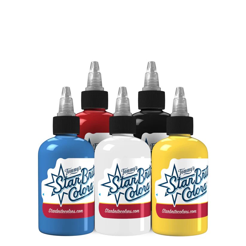 StarBrite Tattoo Ink Primary Set