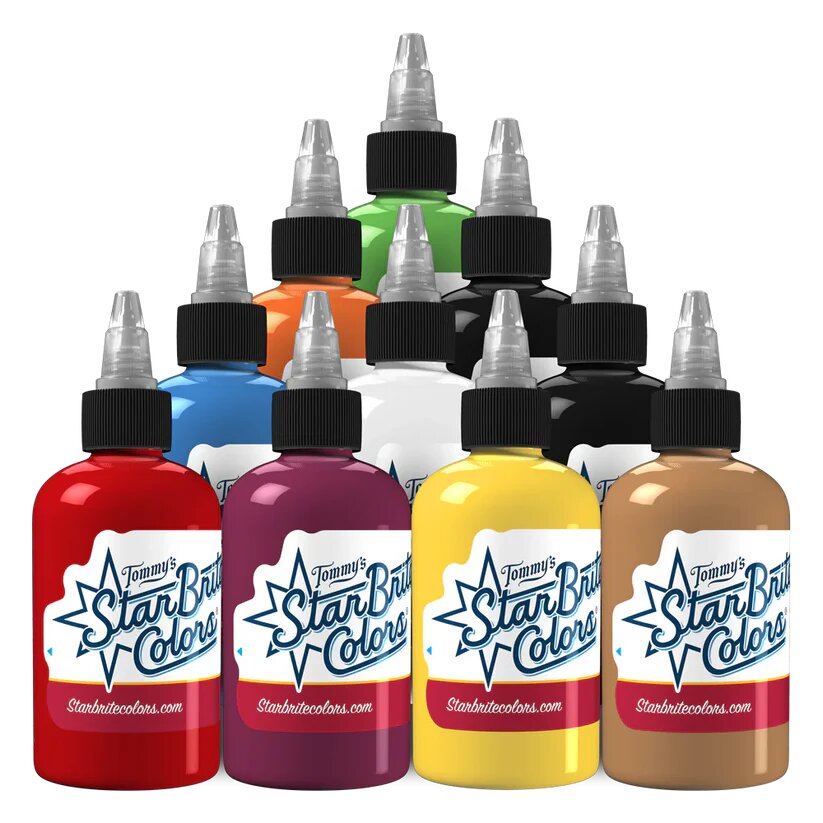 StarBrite Tattoo Ink Starter Set