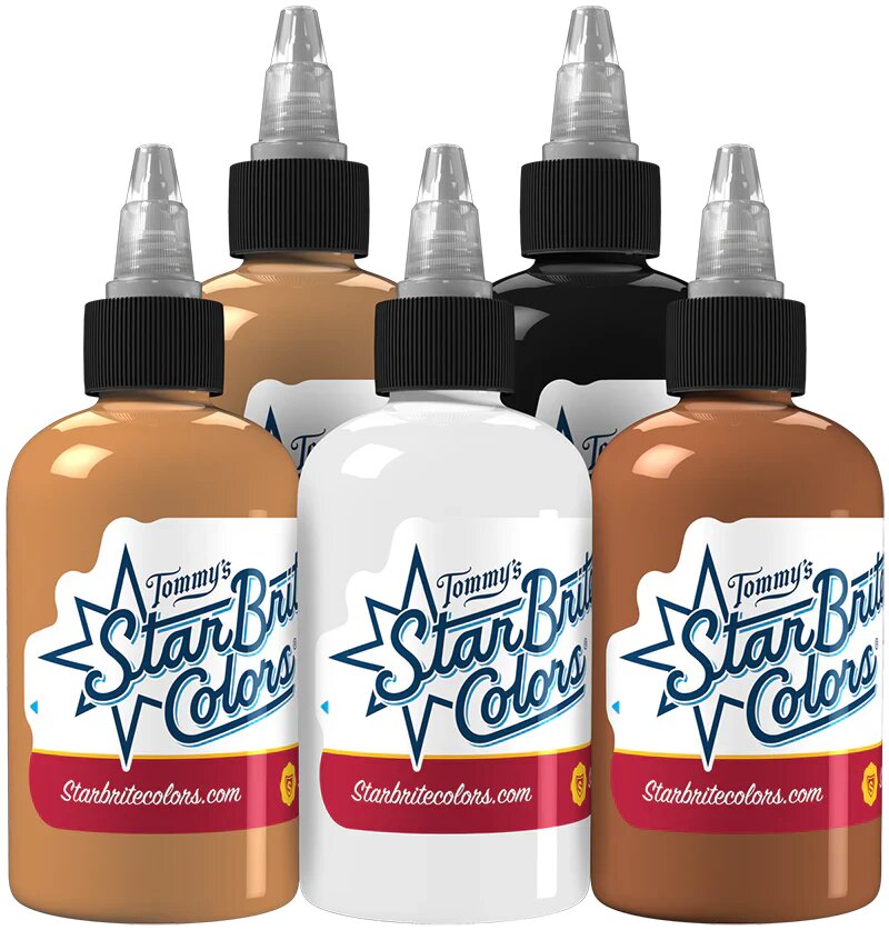 StarBrite Tattoo Ink Fleshtone Set