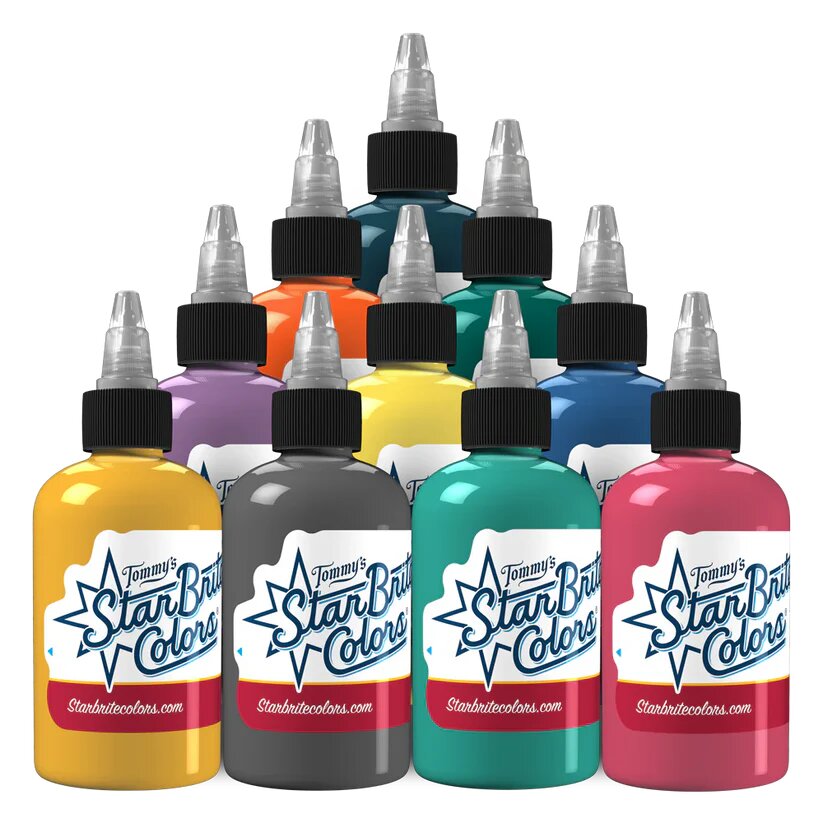 StarBrite Tattoo Ink Floral Series Set