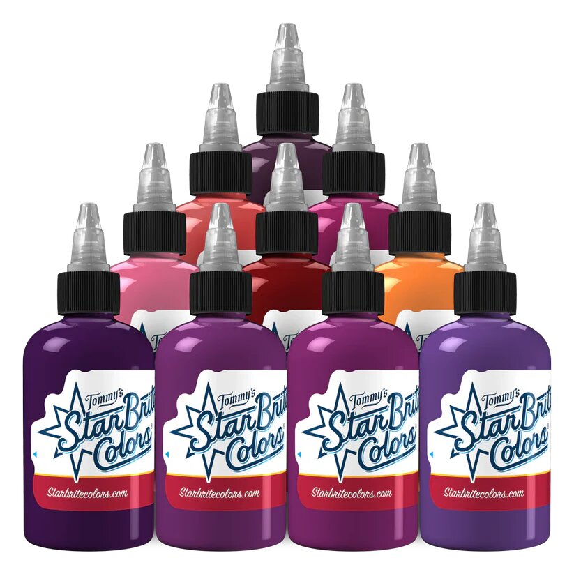 StarBrite Tattoo Ink Majestic Color Set