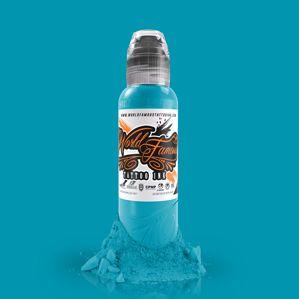 World Famous Tattoo Ink Algarve Aqua