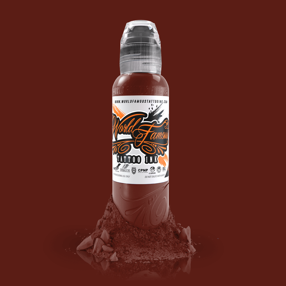 World Famous Tattoo Ink Baboon Maroon