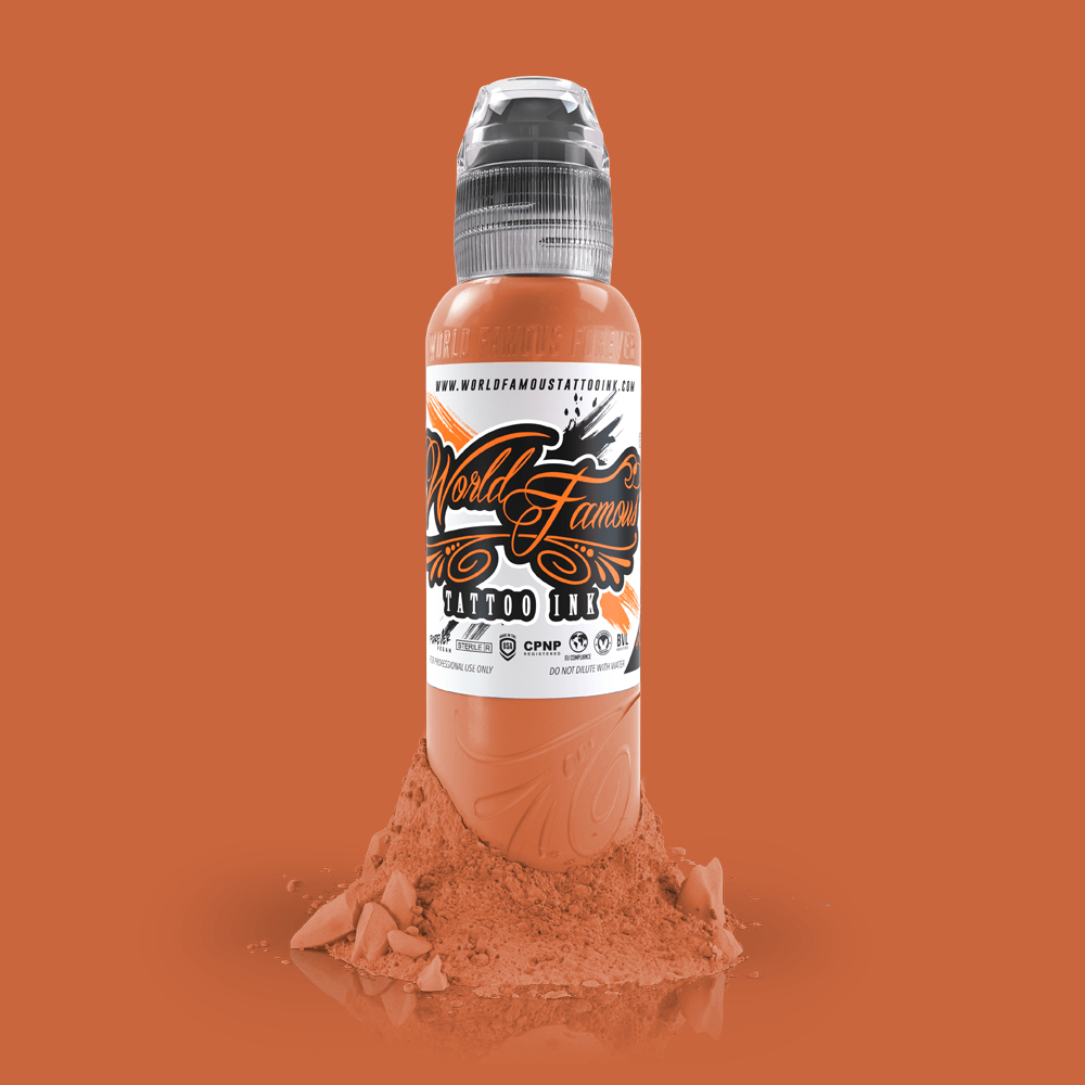 World Famous Tattoo Ink Cheetah Skin