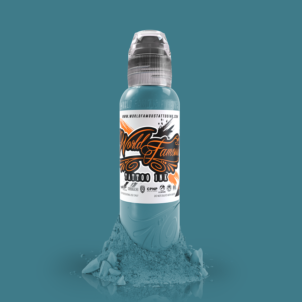 World Famous Tattoo Ink Cloud Blue