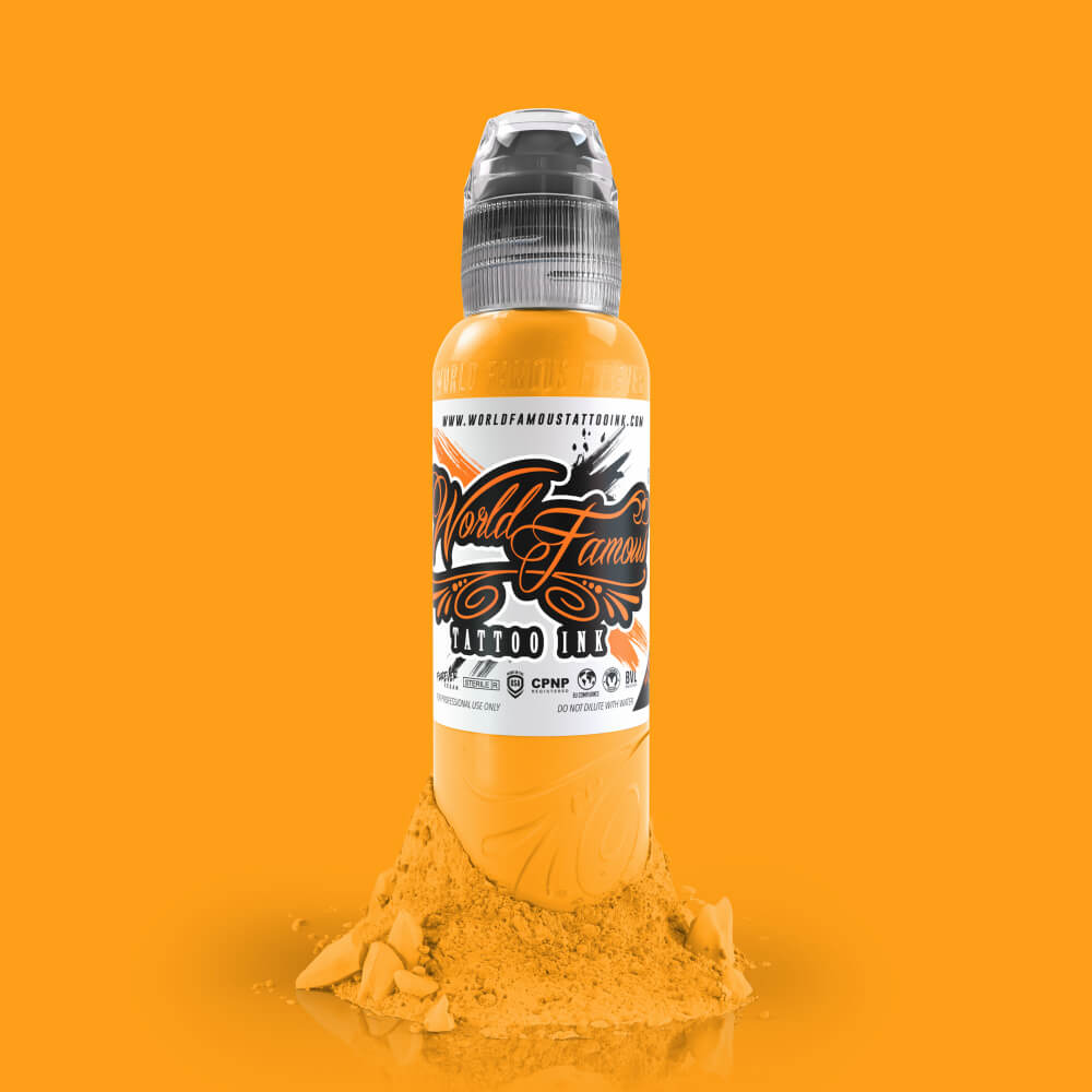 World Famous Tattoo Ink Jay Freestyle Ochre
