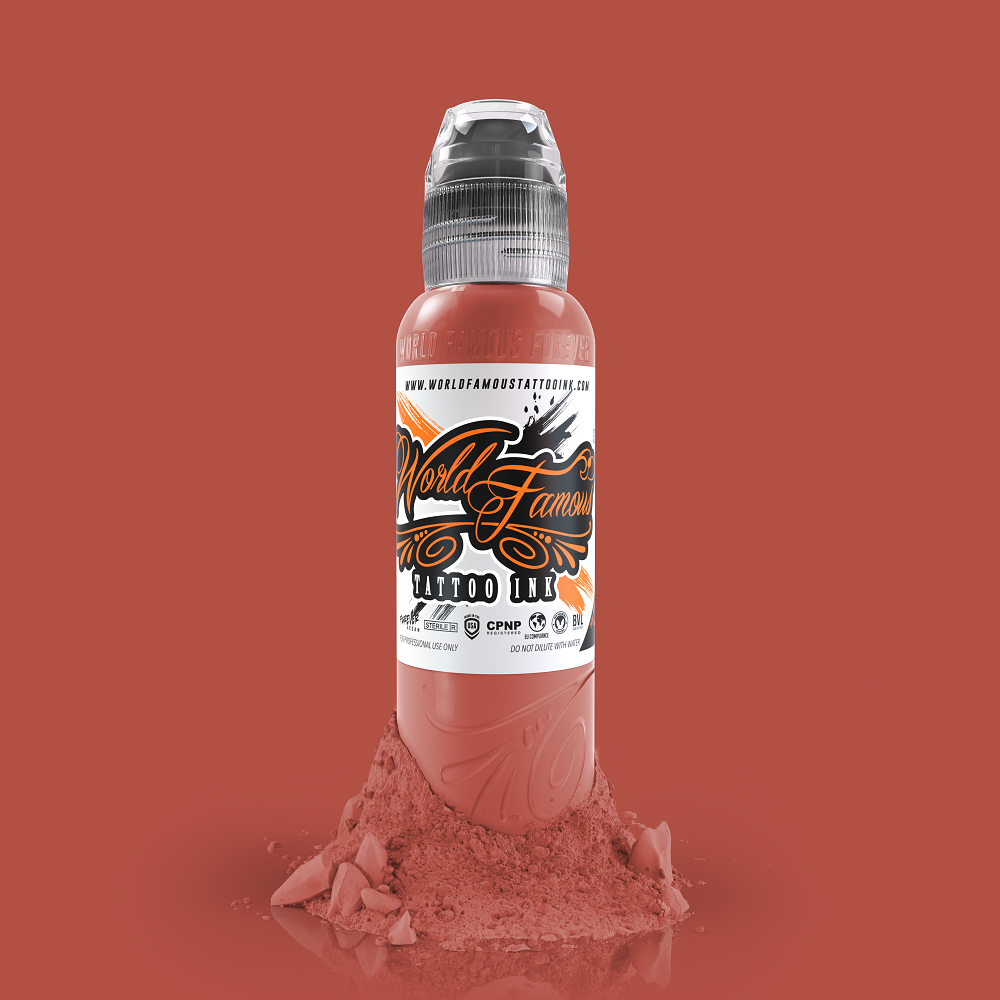 World Famous Tattoo Ink Mars Sand Red