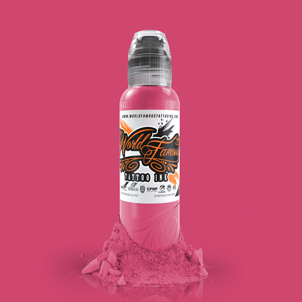 World Famous Tattoo Ink Paraguay Pink World Famous Tattoo Ink Paraguay Pink