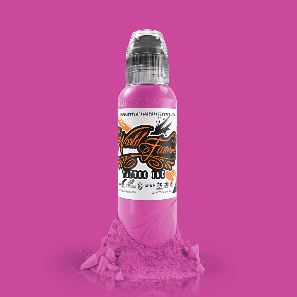World Famous Tattoo Ink Paris Pink
