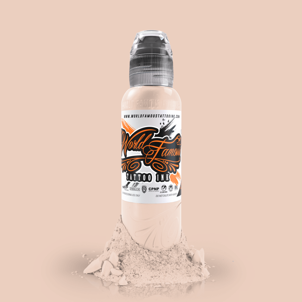 World Famous Tattoo Ink Fair Peach