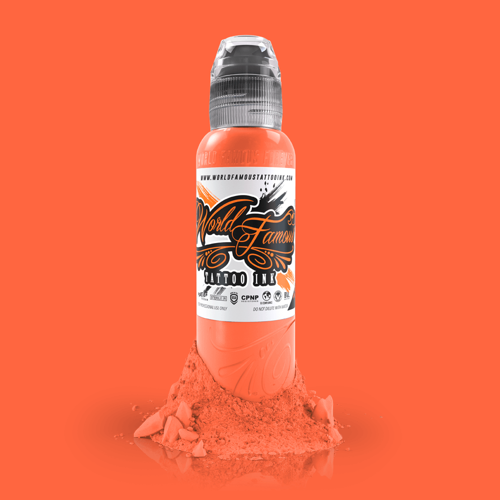 World Famous Tattoo Ink Tucan Tangerine